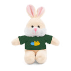 Cute Stuffed Animal with Personalized Tee - Perfect Gift for Kids!