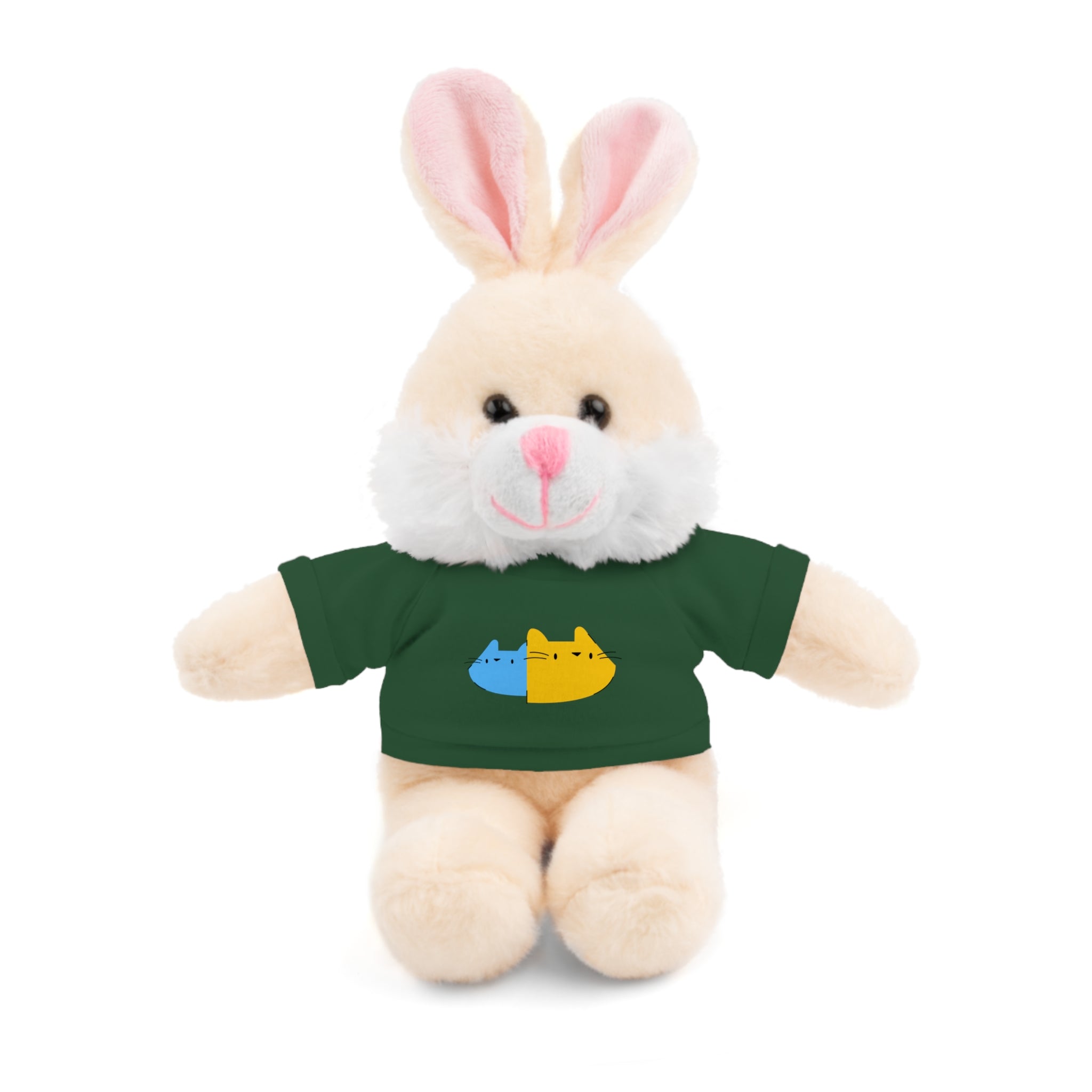 Cute Stuffed Animal with Personalized Tee - Perfect Gift for Kids!