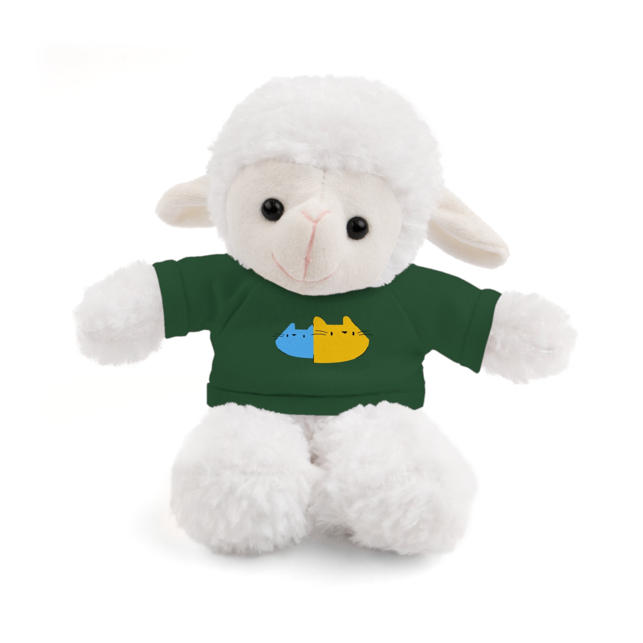 Cute Stuffed Animal with Personalized Tee - Perfect Gift for Kids!