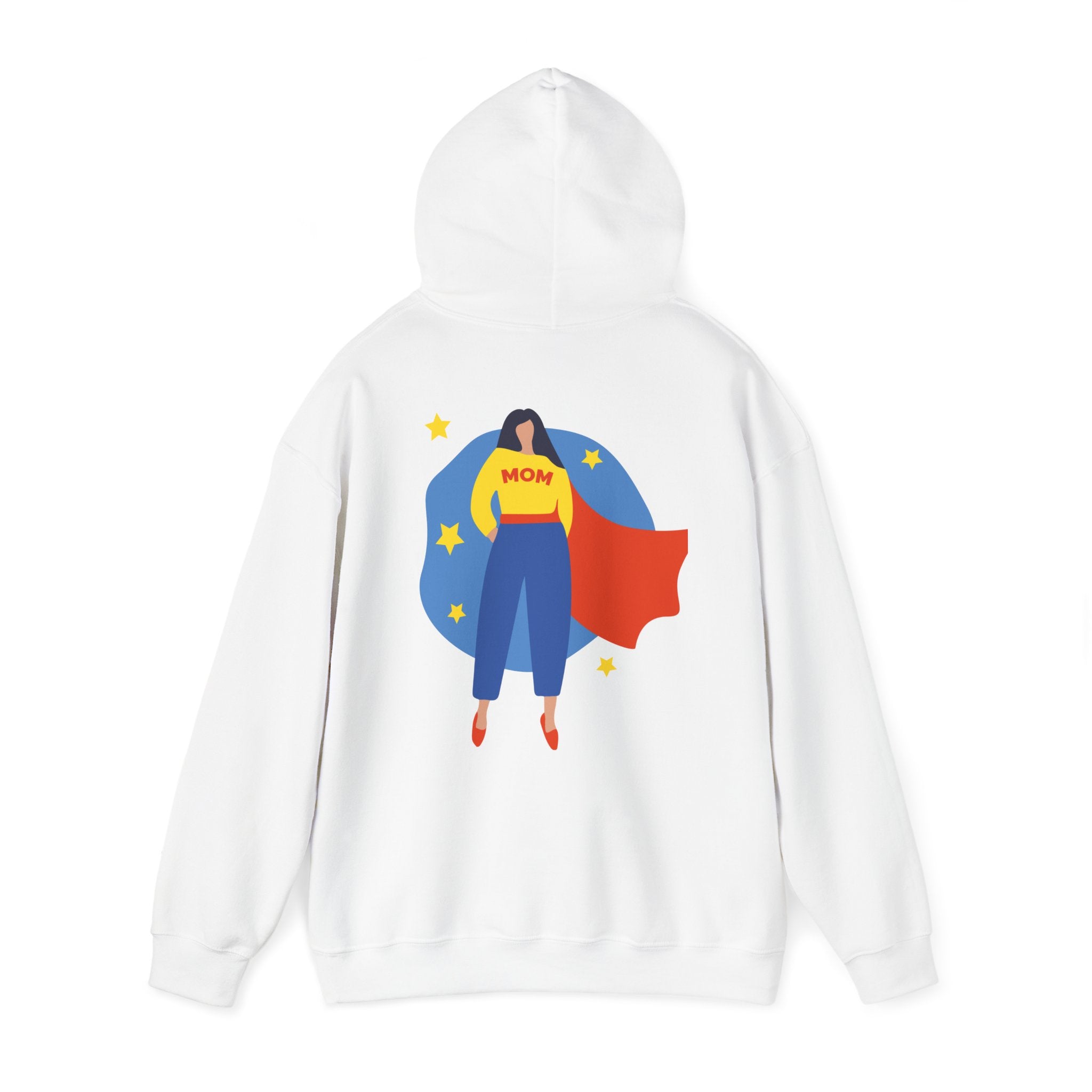 Super Mom Hooded Sweatshirt – Cozy & Stylish Gift for Moms