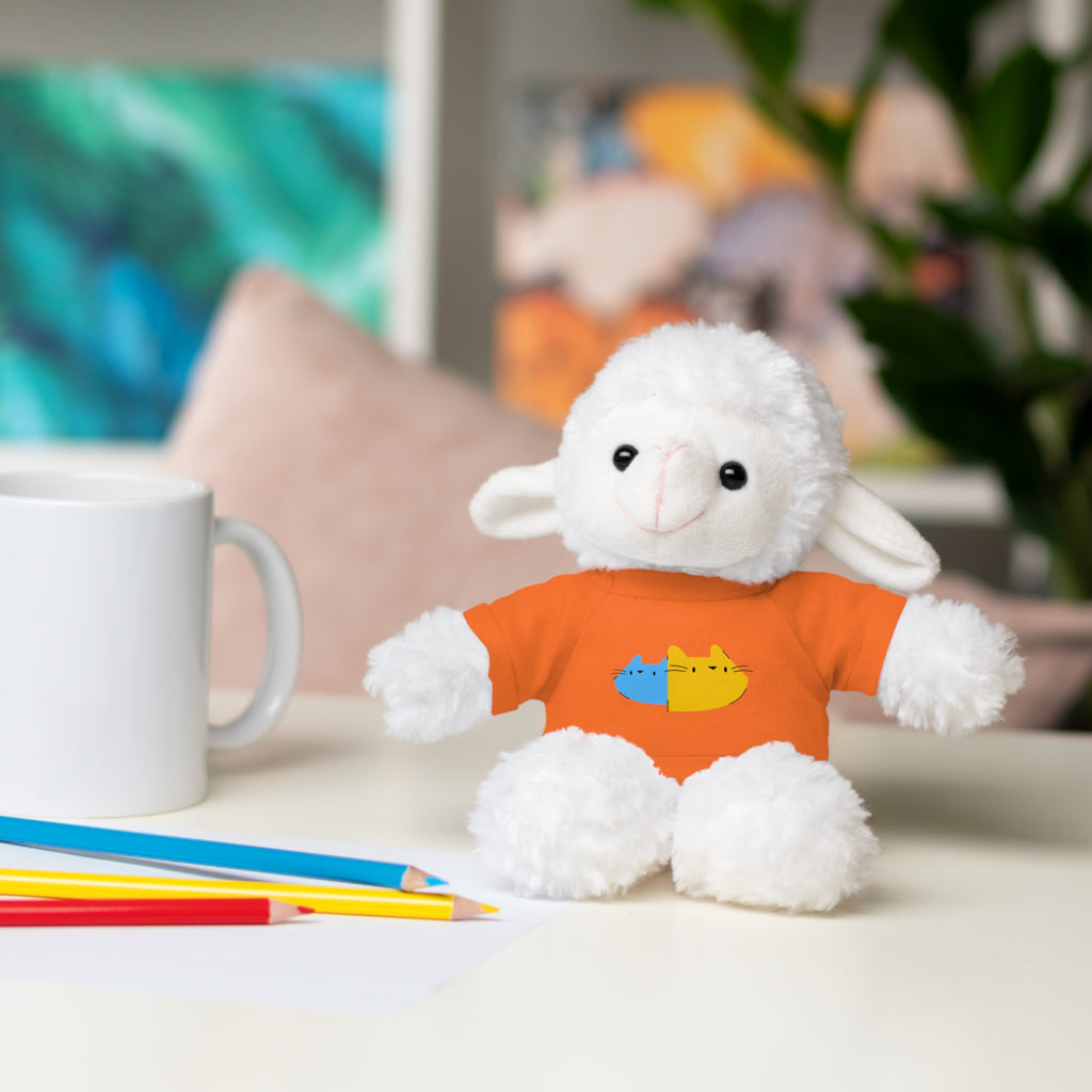 Cute Stuffed Animal with Personalized Tee - Perfect Gift for Kids!