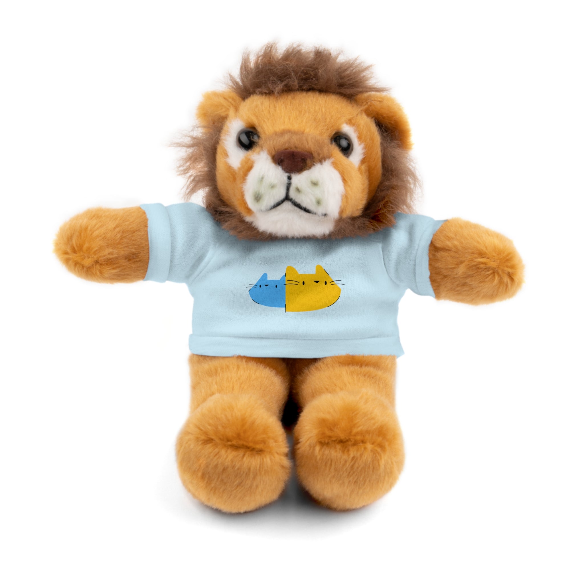 Cute Stuffed Animal with Personalized Tee - Perfect Gift for Kids!