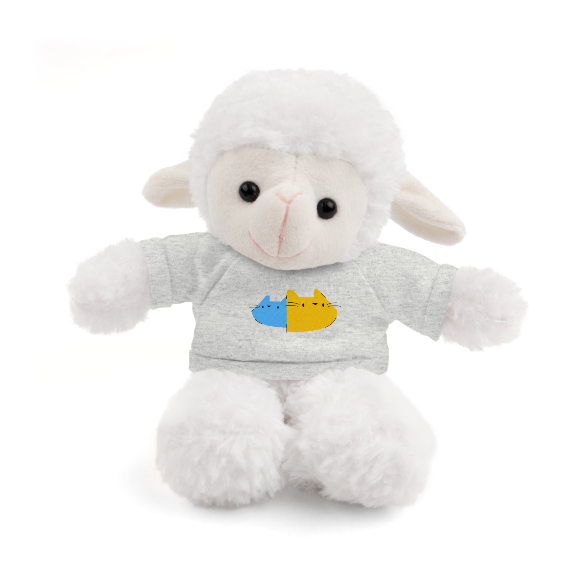 Cute Stuffed Animal with Personalized Tee - Perfect Gift for Kids!