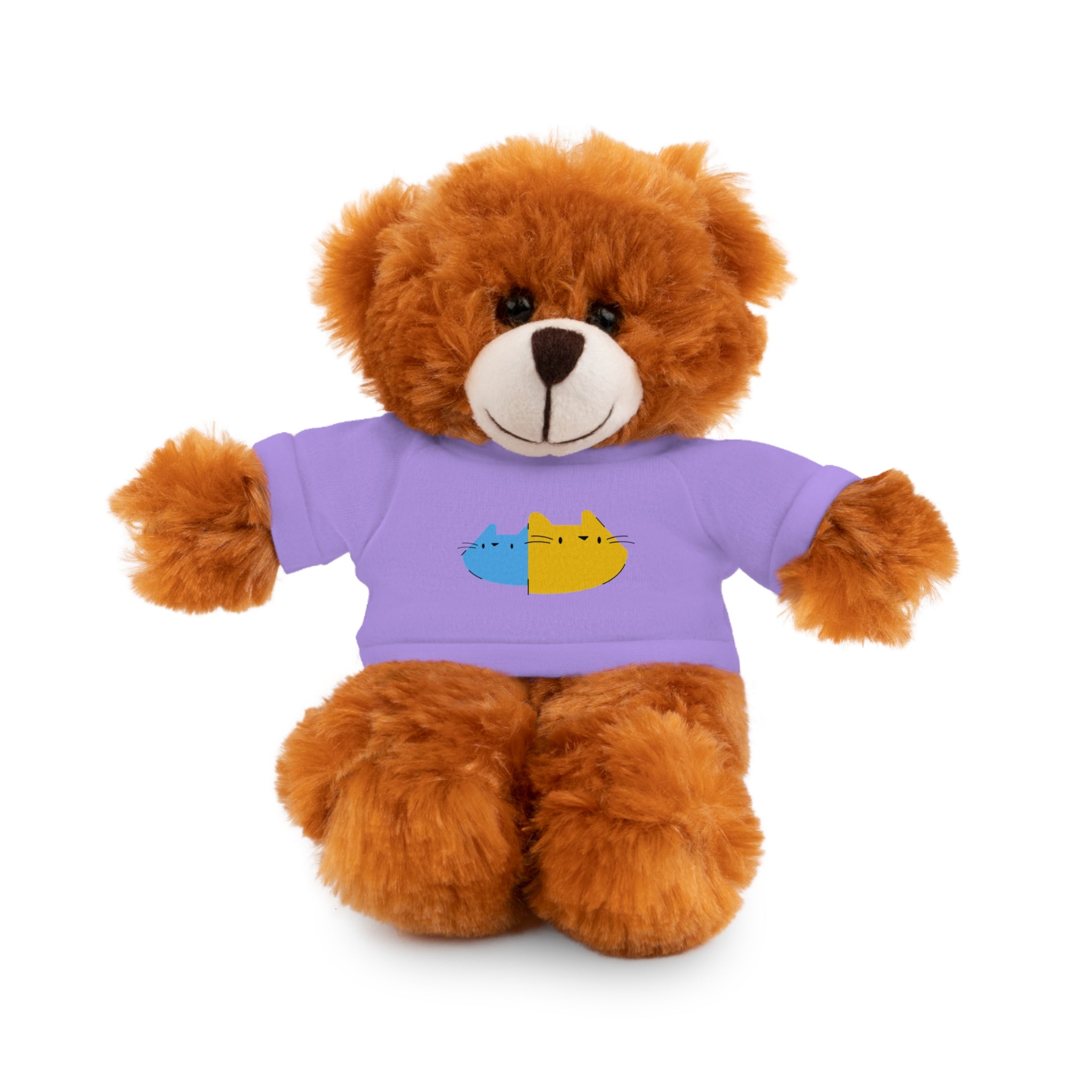 Cute Stuffed Animal with Personalized Tee - Perfect Gift for Kids!