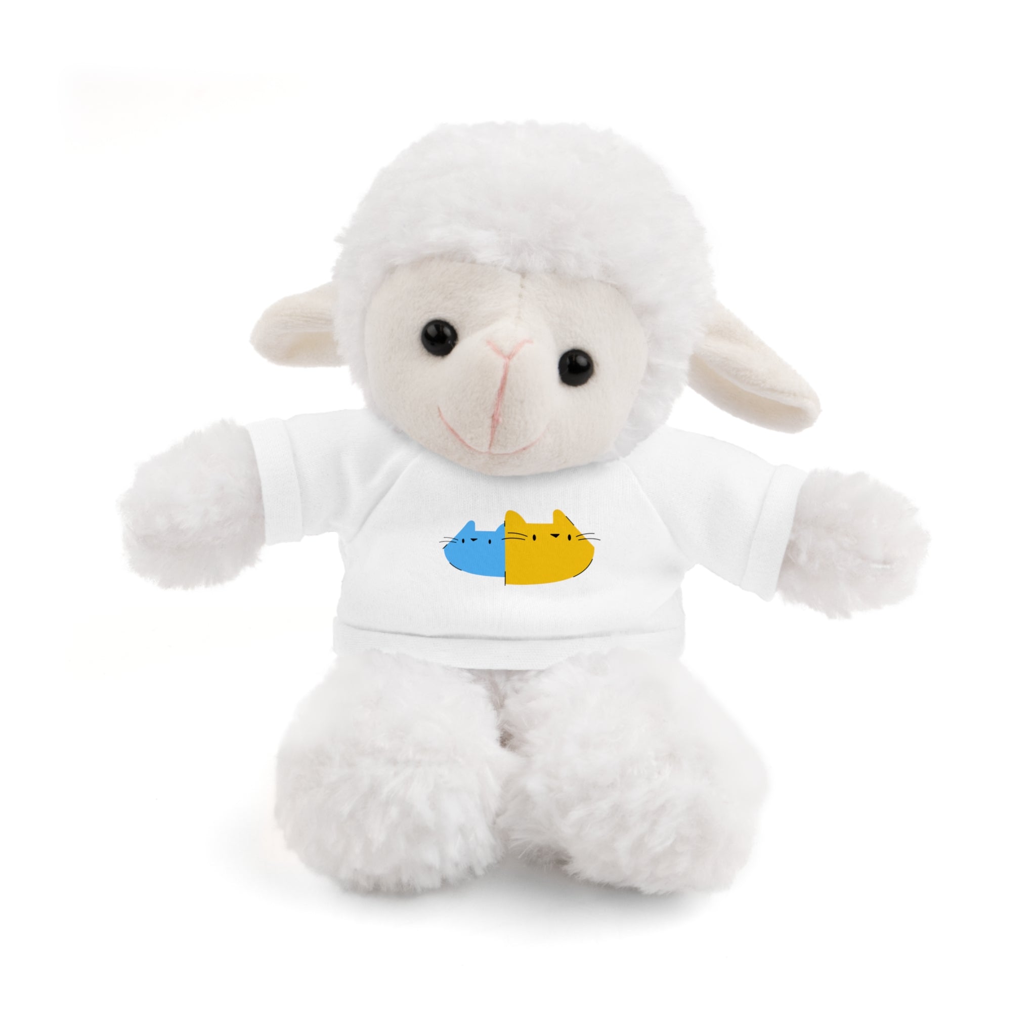 Cute Stuffed Animal with Personalized Tee - Perfect Gift for Kids!