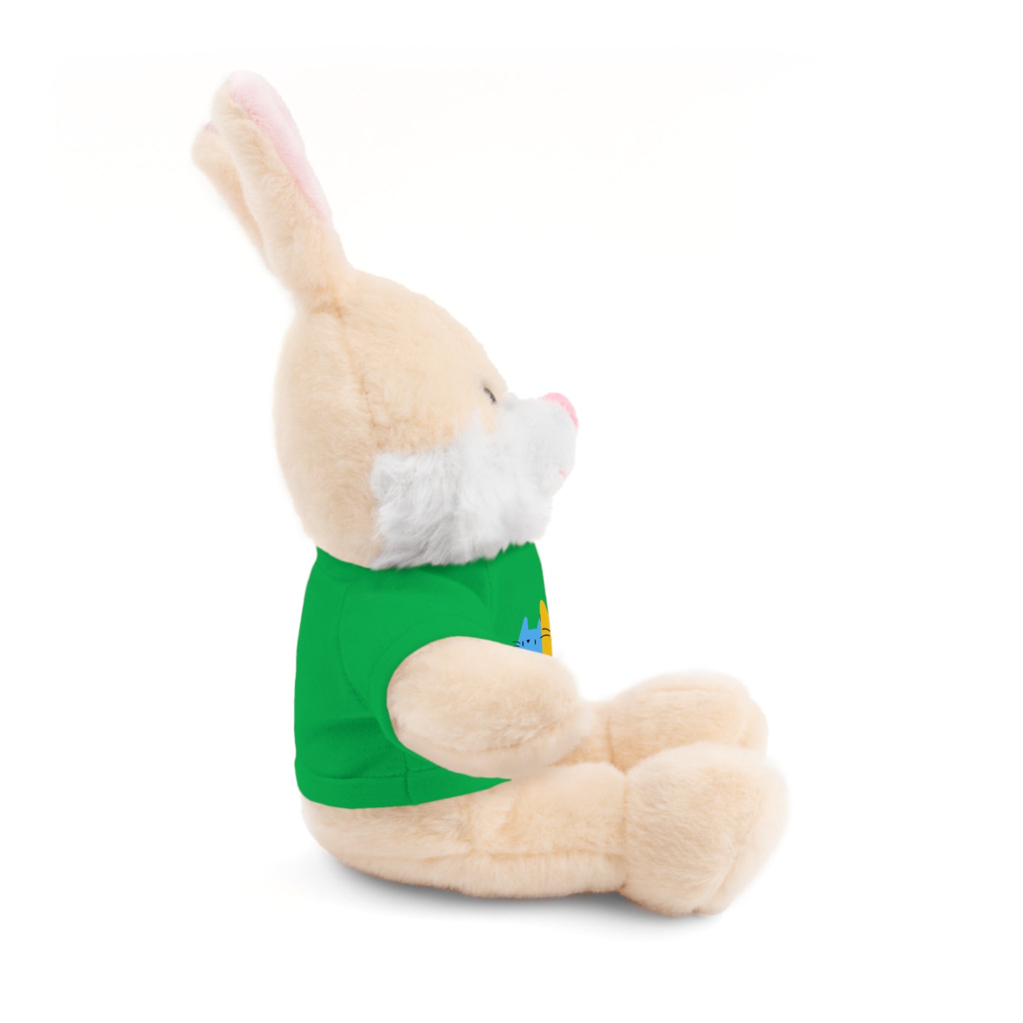 Cute Stuffed Animal with Personalized Tee - Perfect Gift for Kids!