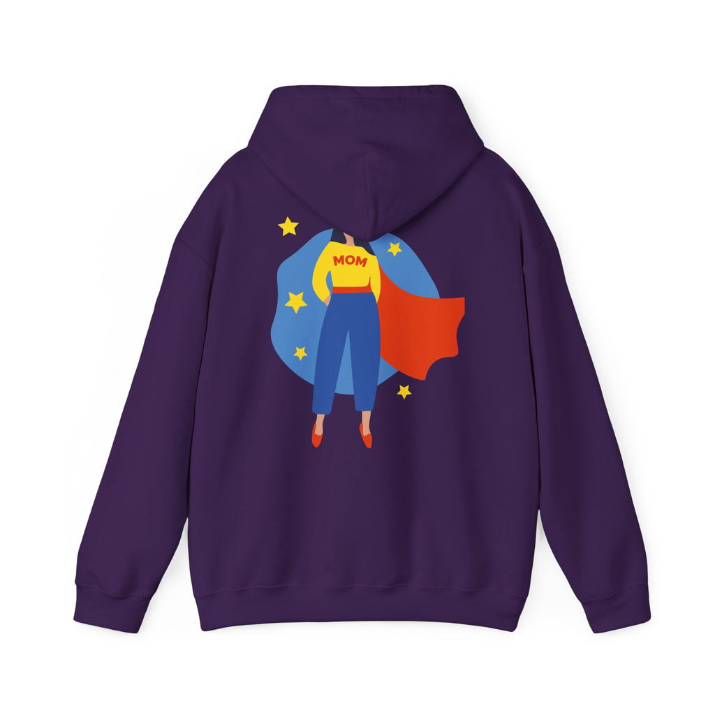 Super Mom Hooded Sweatshirt – Cozy & Stylish Gift for Moms