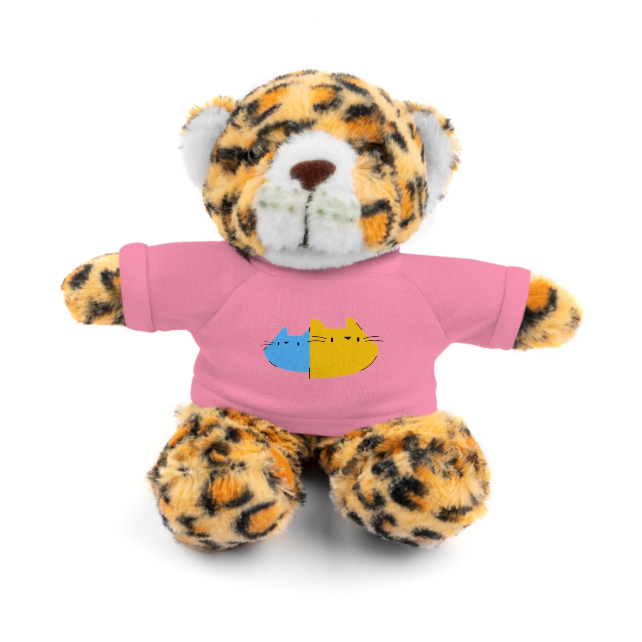 Cute Stuffed Animal with Personalized Tee - Perfect Gift for Kids!