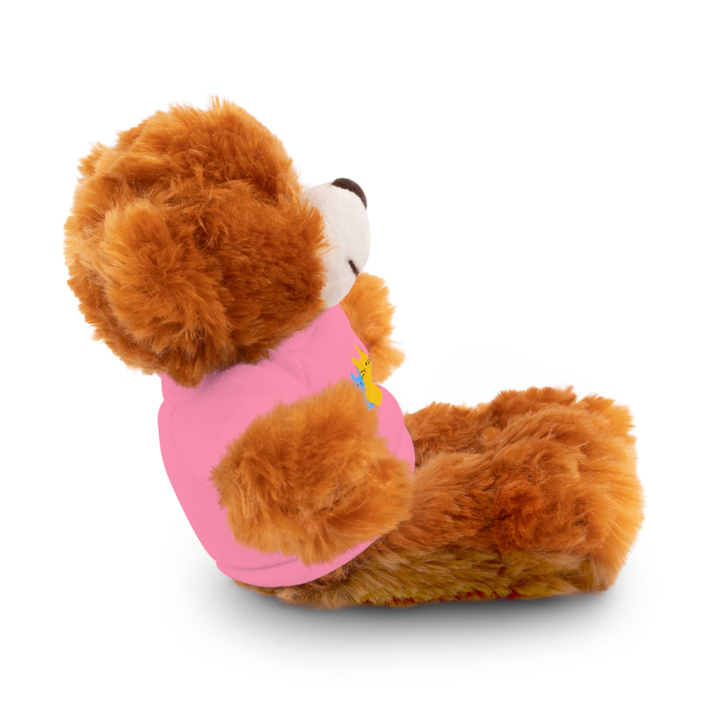 Cute Stuffed Animal with Personalized Tee - Perfect Gift for Kids!