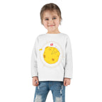 T-shirt à manches longues d'aventurier pour tout-petits - Graphisme de patate mignonne pour enfants.
