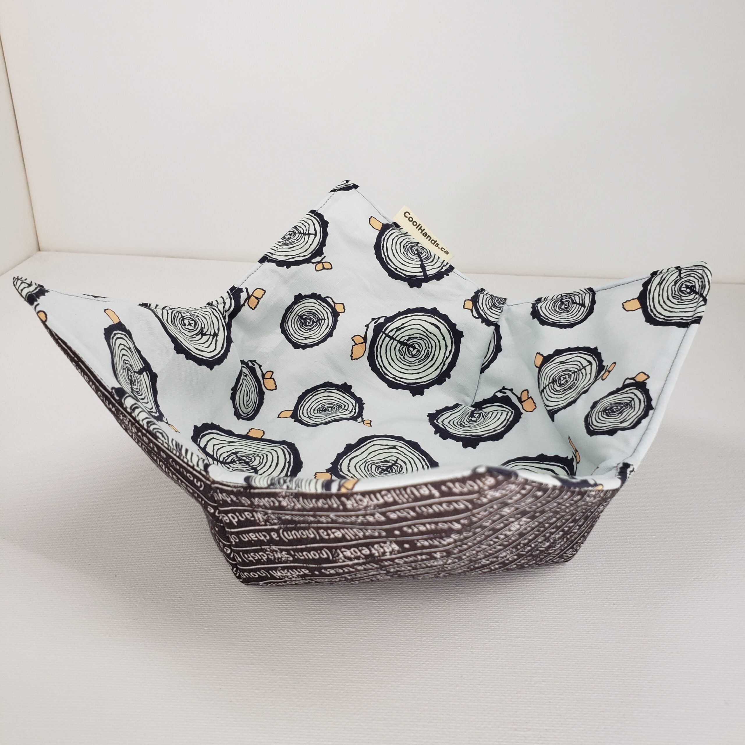 100% Cotton Microwavable Bowl Cozy - Forrest Stump-2
