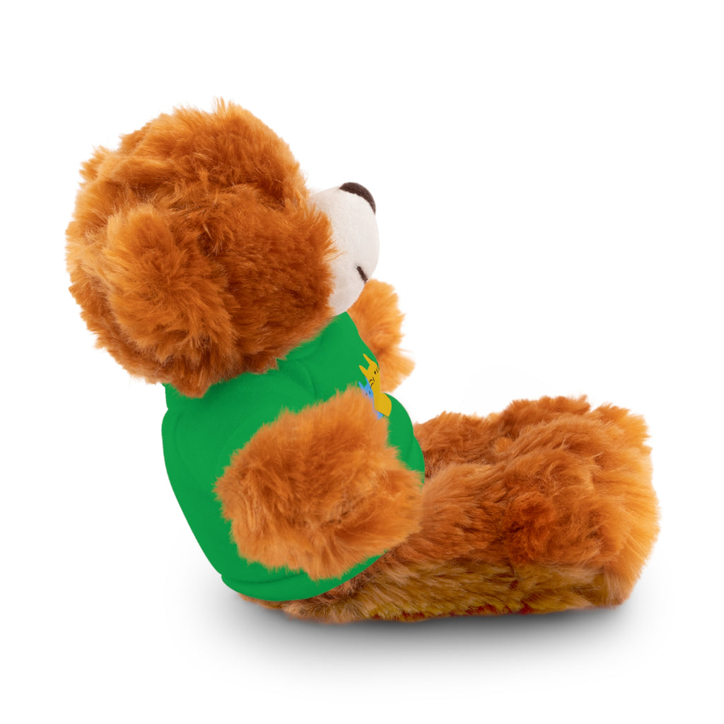 Cute Stuffed Animal with Personalized Tee - Perfect Gift for Kids!