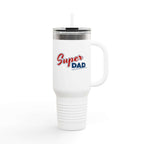 Super Dad Insulated Travel Mug - 40oz, Perfect for Dad's Daily Adventures