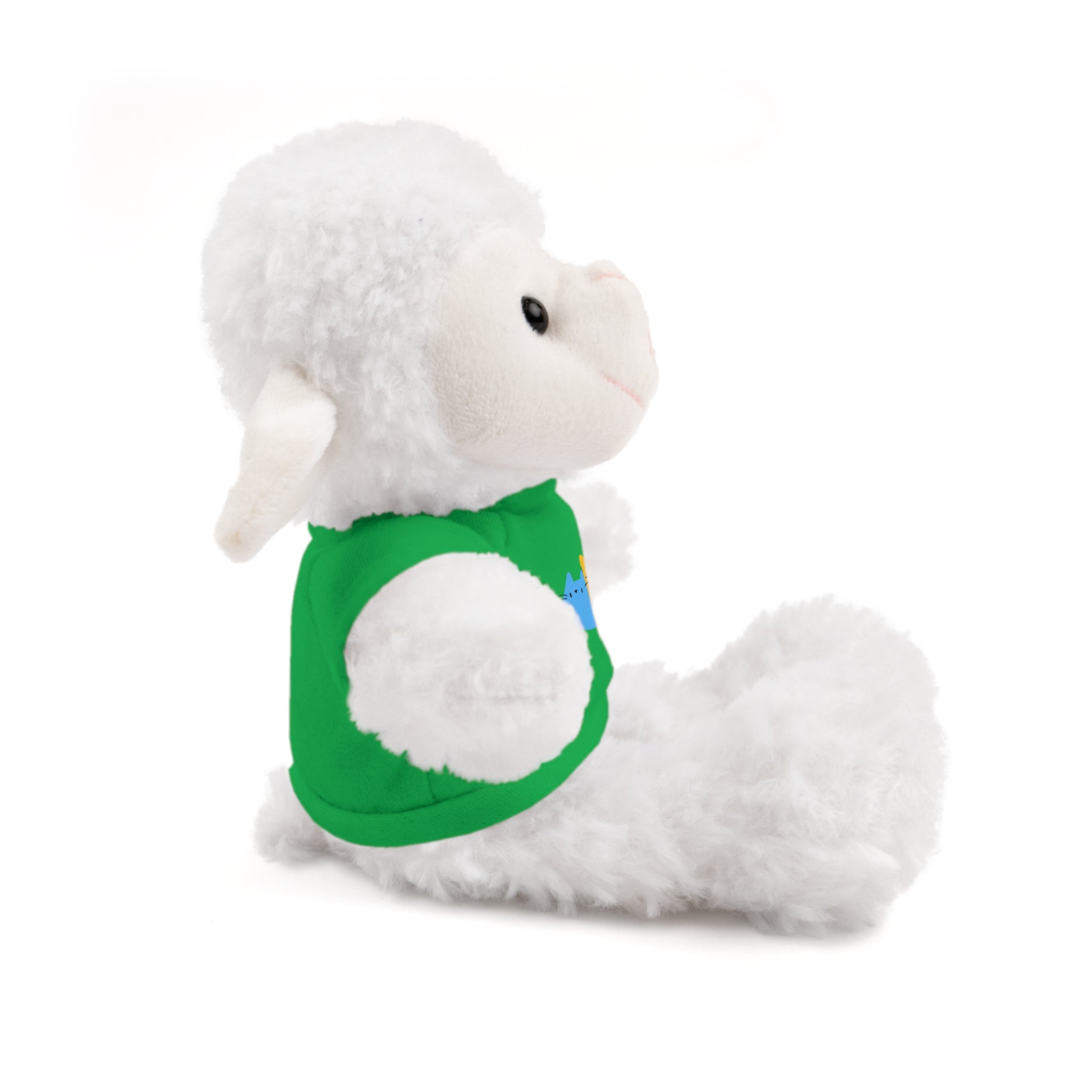 Cute Stuffed Animal with Personalized Tee - Perfect Gift for Kids!