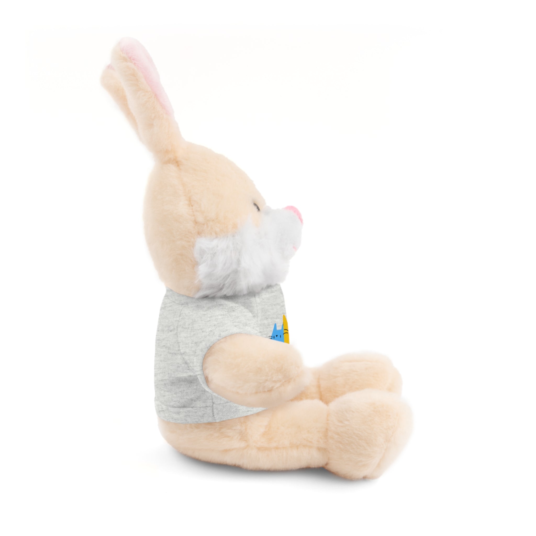 Cute Stuffed Animal with Personalized Tee - Perfect Gift for Kids!