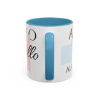 Tasse à café Accent Élégante Alacrancillo - Design Chic pour l'Inspiration Quotidienne