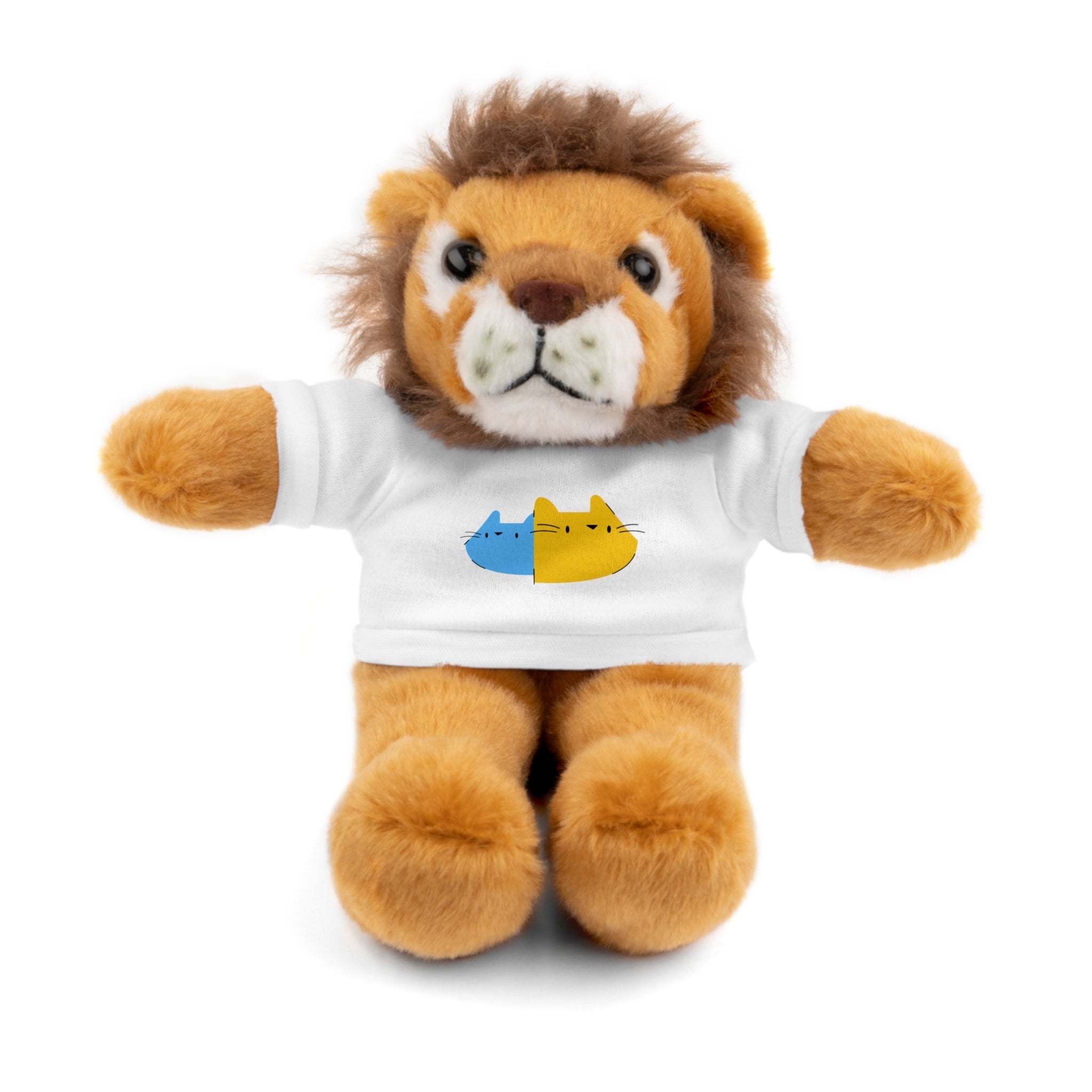 Cute Stuffed Animal with Personalized Tee - Perfect Gift for Kids!