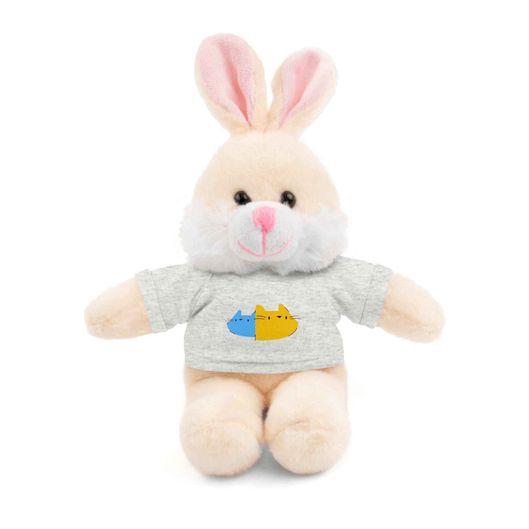 Cute Stuffed Animal with Personalized Tee - Perfect Gift for Kids!