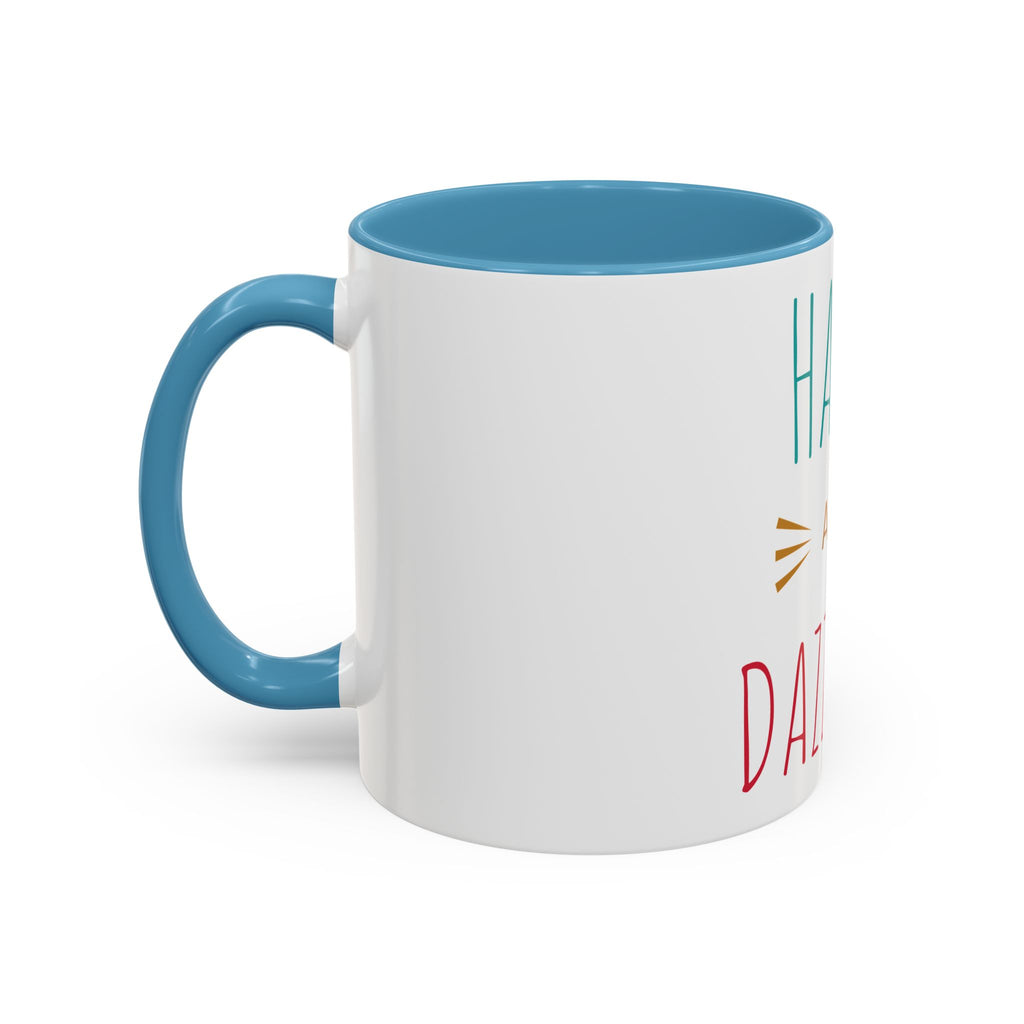 Tasse à café joyeuse éblouissante - Tasse accent de 11 oz et 15 oz pour des matins ensoleillés