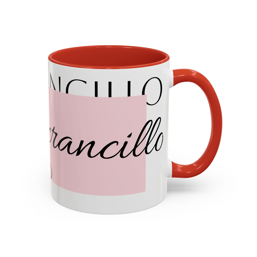 Tasse à café Accent Élégante Alacrancillo - Design Chic pour l'Inspiration Quotidienne