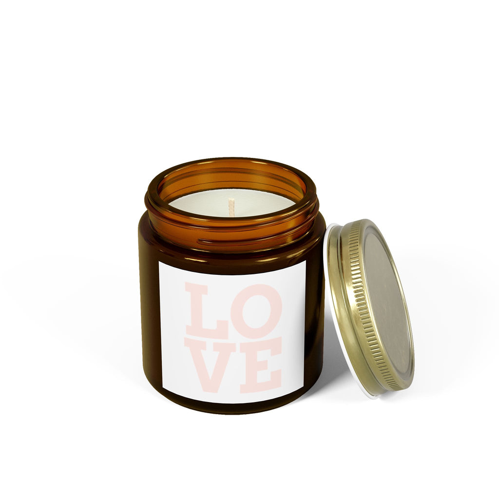 Coconut Apricot Scented Candle – Love Candle for Relaxation and Gifting