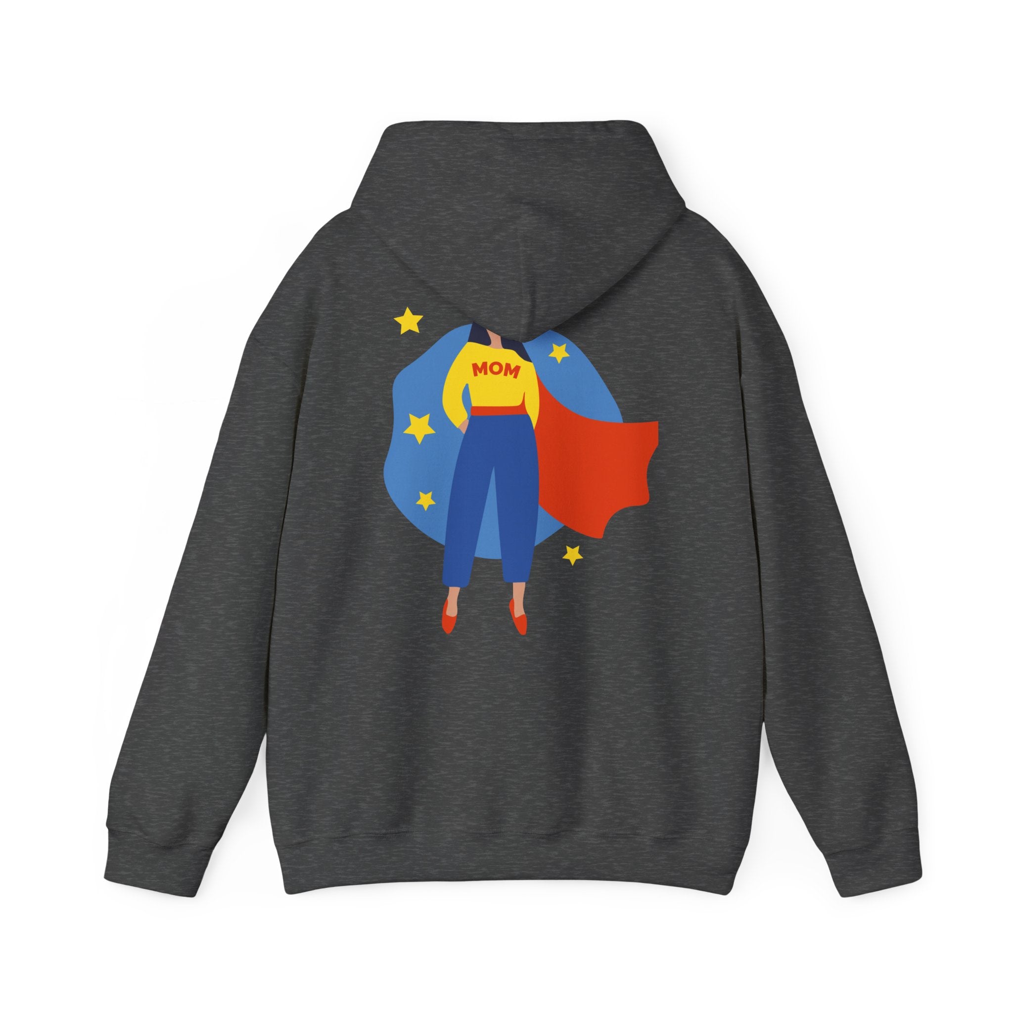 Super Mom Hooded Sweatshirt – Cozy & Stylish Gift for Moms