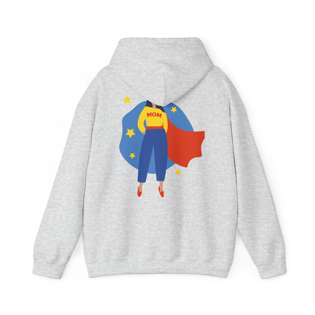 Super Mom Hooded Sweatshirt – Cozy & Stylish Gift for Moms