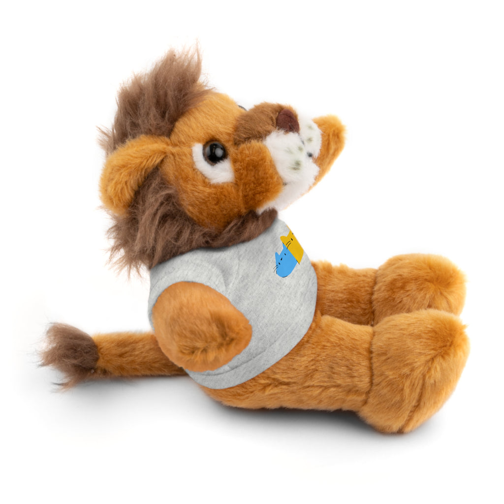 Cute Stuffed Animal with Personalized Tee - Perfect Gift for Kids!