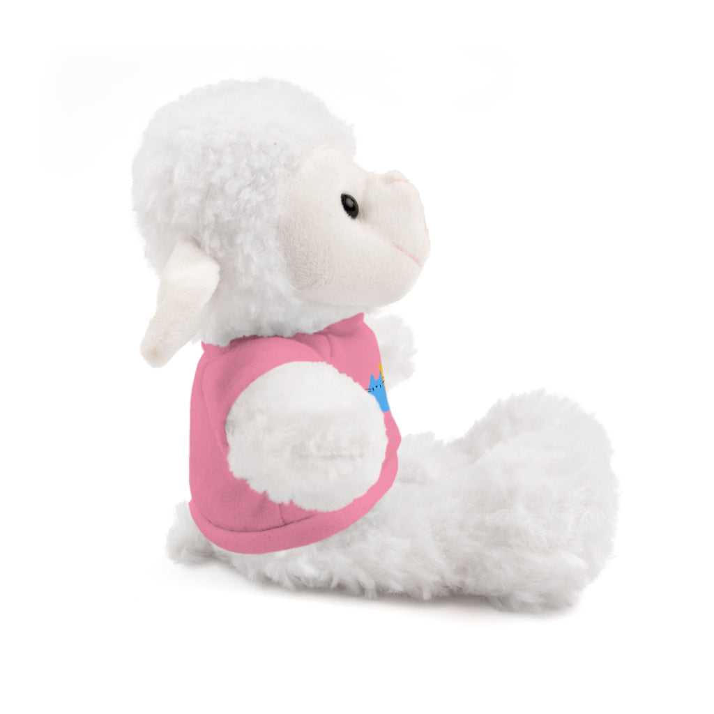 Cute Stuffed Animal with Personalized Tee - Perfect Gift for Kids!