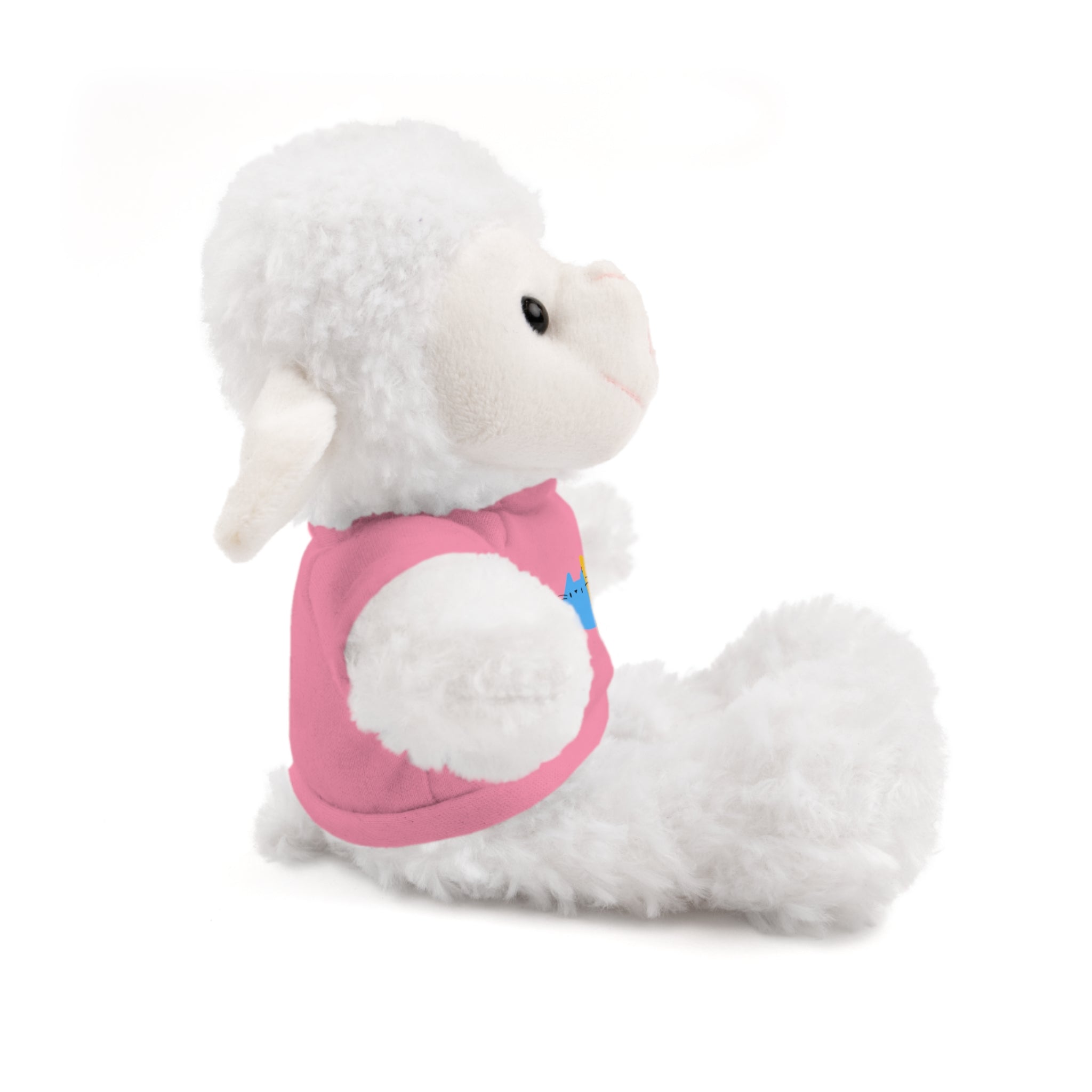 Cute Stuffed Animal with Personalized Tee - Perfect Gift for Kids!
