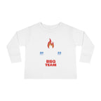 T-shirt à manches longues pour jeunes enfants - Équipe BBQ 2022.