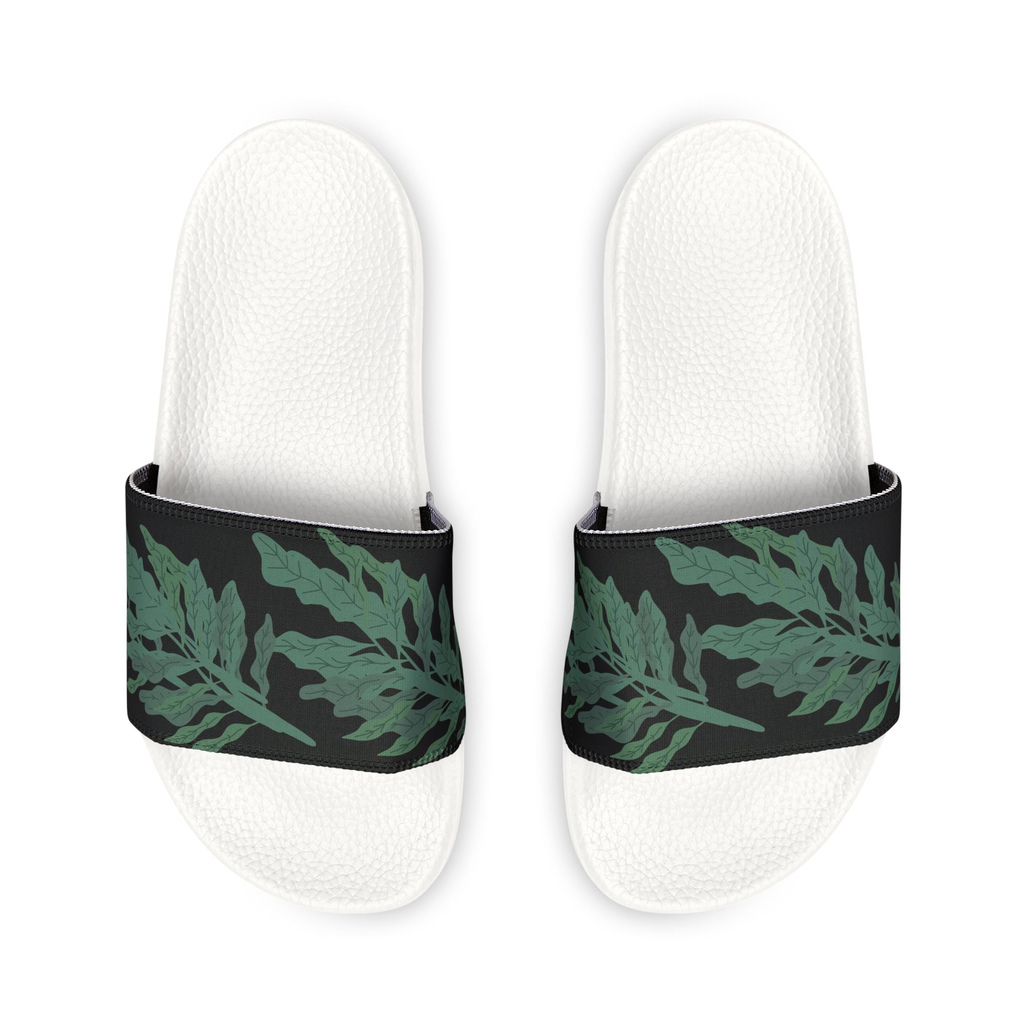 Sandales pour jeunes avec un design de dinosaure cartoon — des claquettes amusantes avec des sangles amovibles !