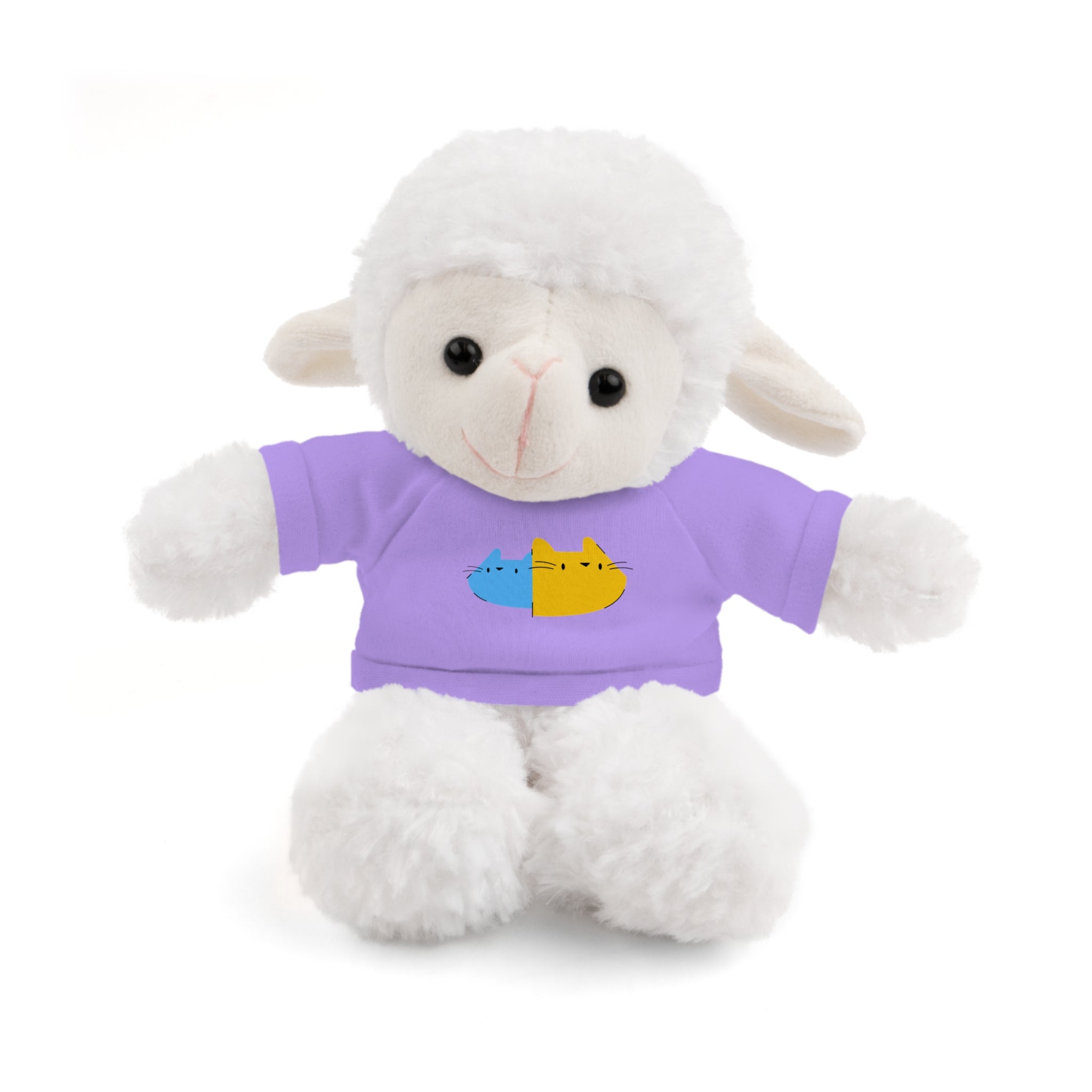Cute Stuffed Animal with Personalized Tee - Perfect Gift for Kids!