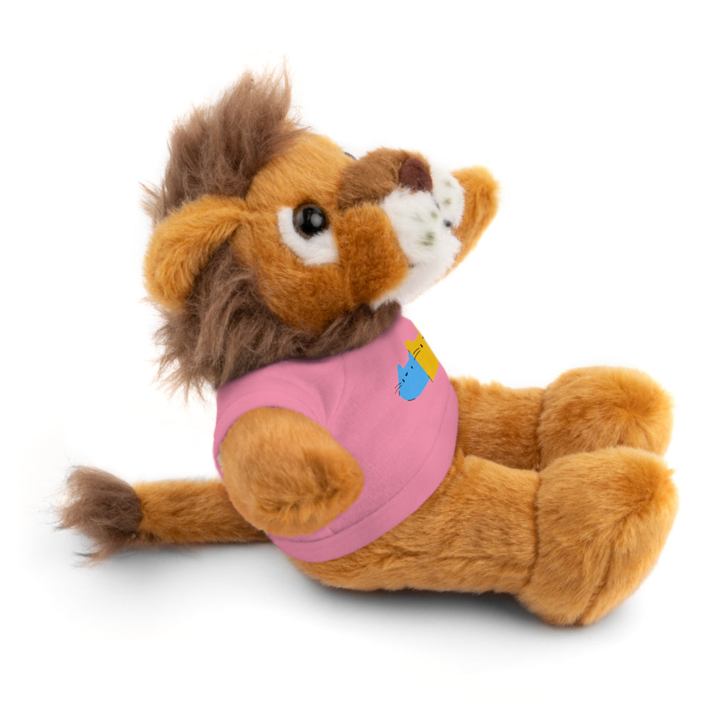 Cute Stuffed Animal with Personalized Tee - Perfect Gift for Kids!