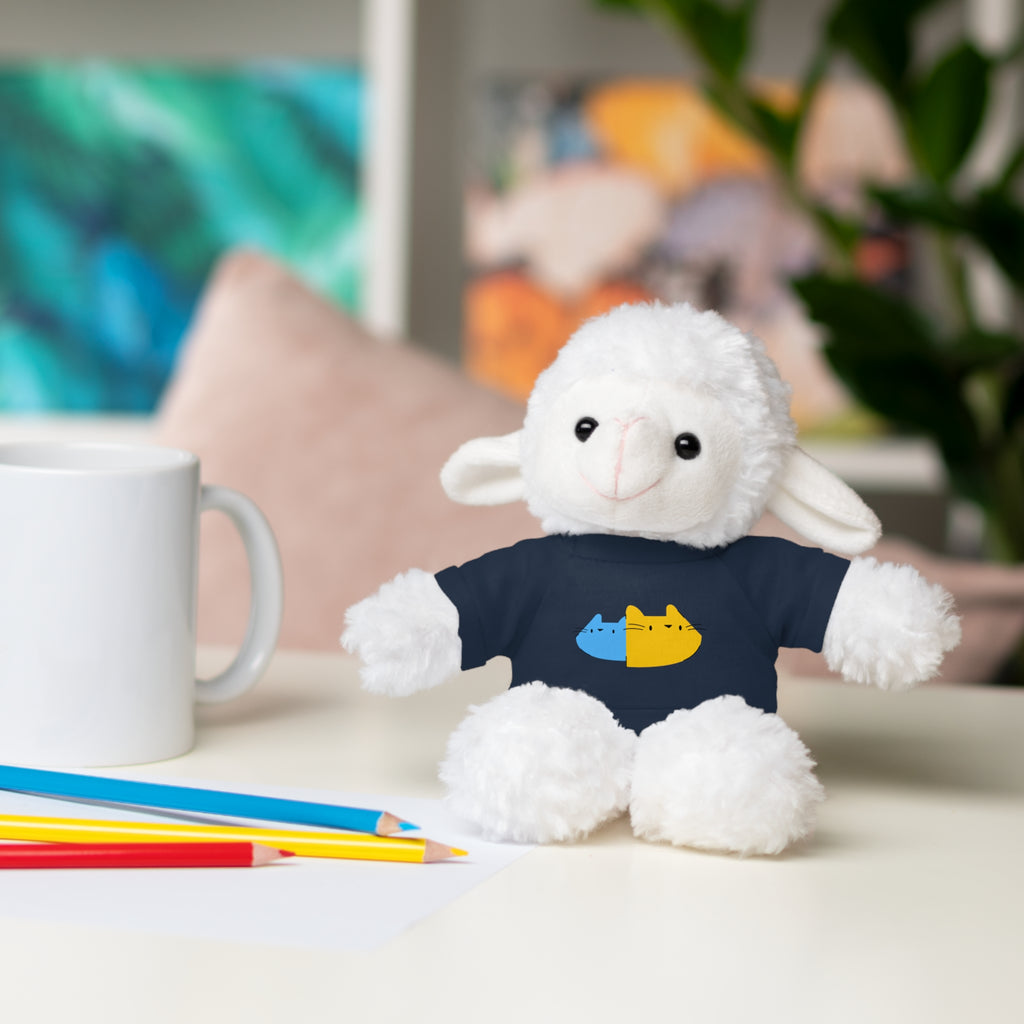 Cute Stuffed Animal with Personalized Tee - Perfect Gift for Kids!