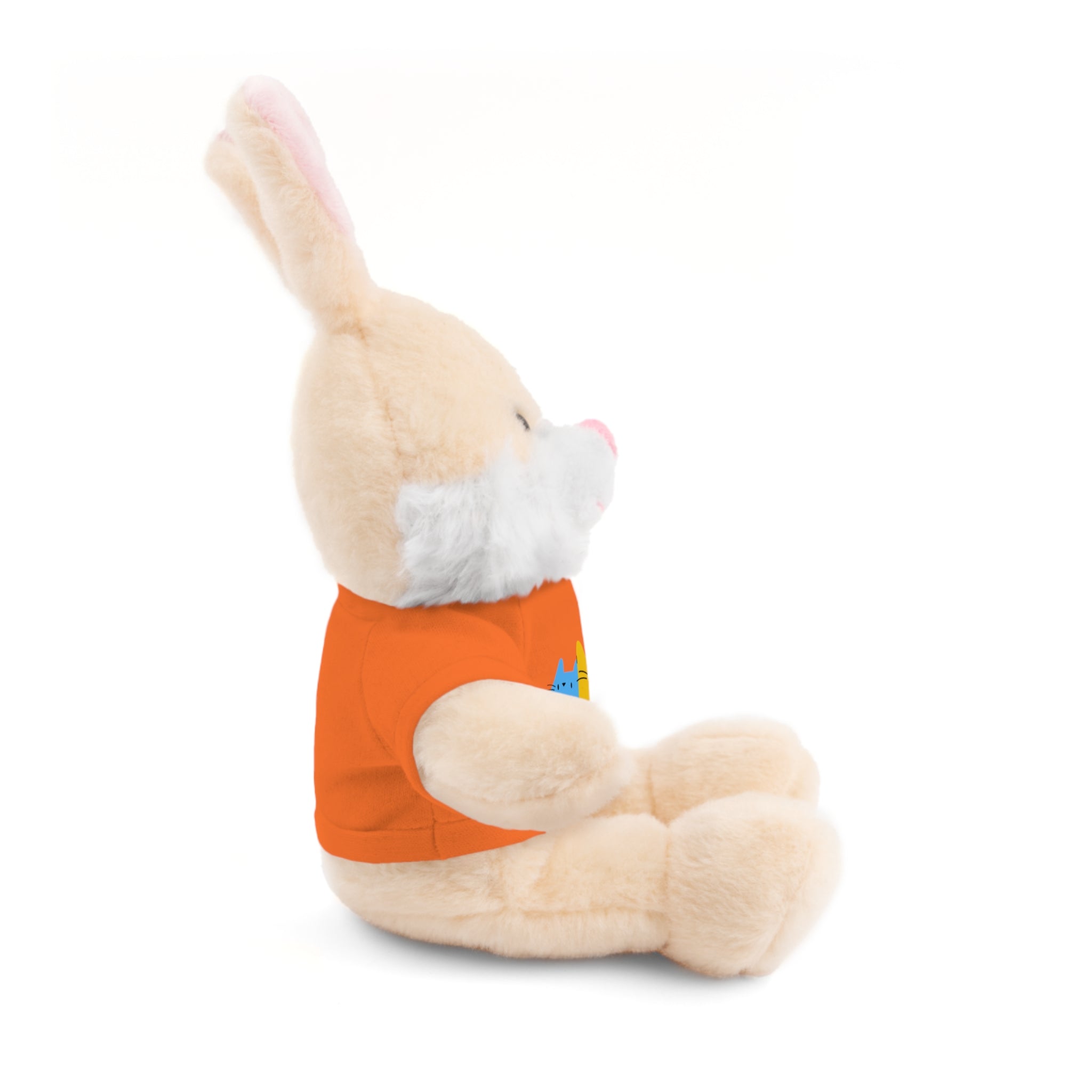 Cute Stuffed Animal with Personalized Tee - Perfect Gift for Kids!