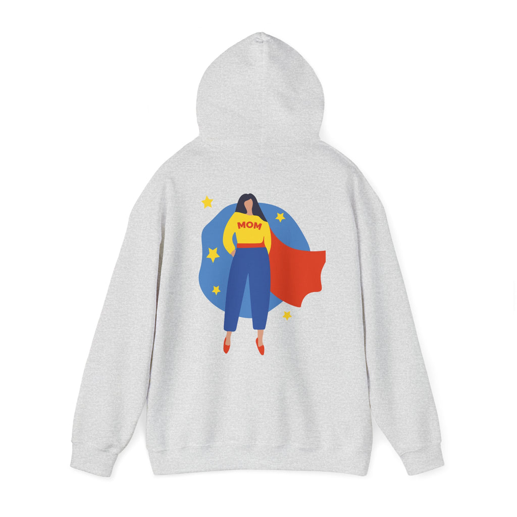 Super Mom Hooded Sweatshirt – Cozy & Stylish Gift for Moms