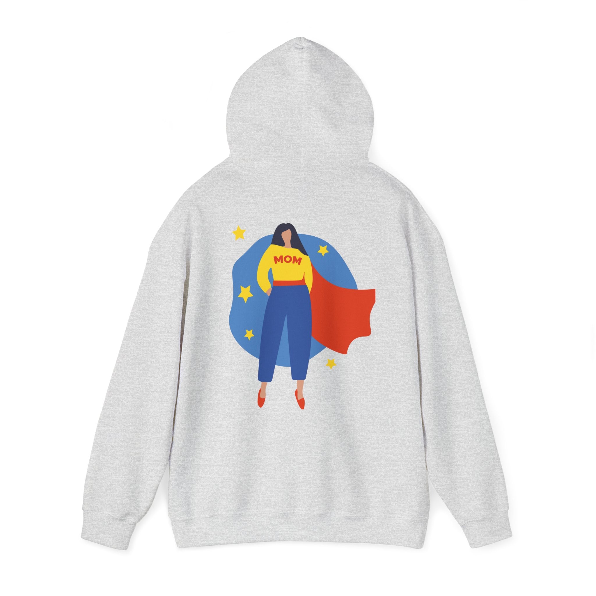 Super Mom Hooded Sweatshirt – Cozy & Stylish Gift for Moms