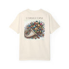 ALACRANCILLO Cornucopia Graphic Unisex T-Shirt - Comfort for Thanksgiving and Beyond