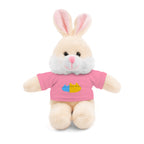 Cute Stuffed Animal with Personalized Tee - Perfect Gift for Kids!