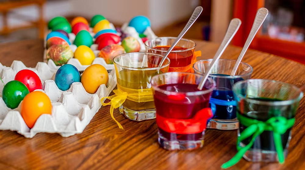 5PCS Unpainted Wooden Easter Eggs Fake for Easter Craft Ornament Kids DIY