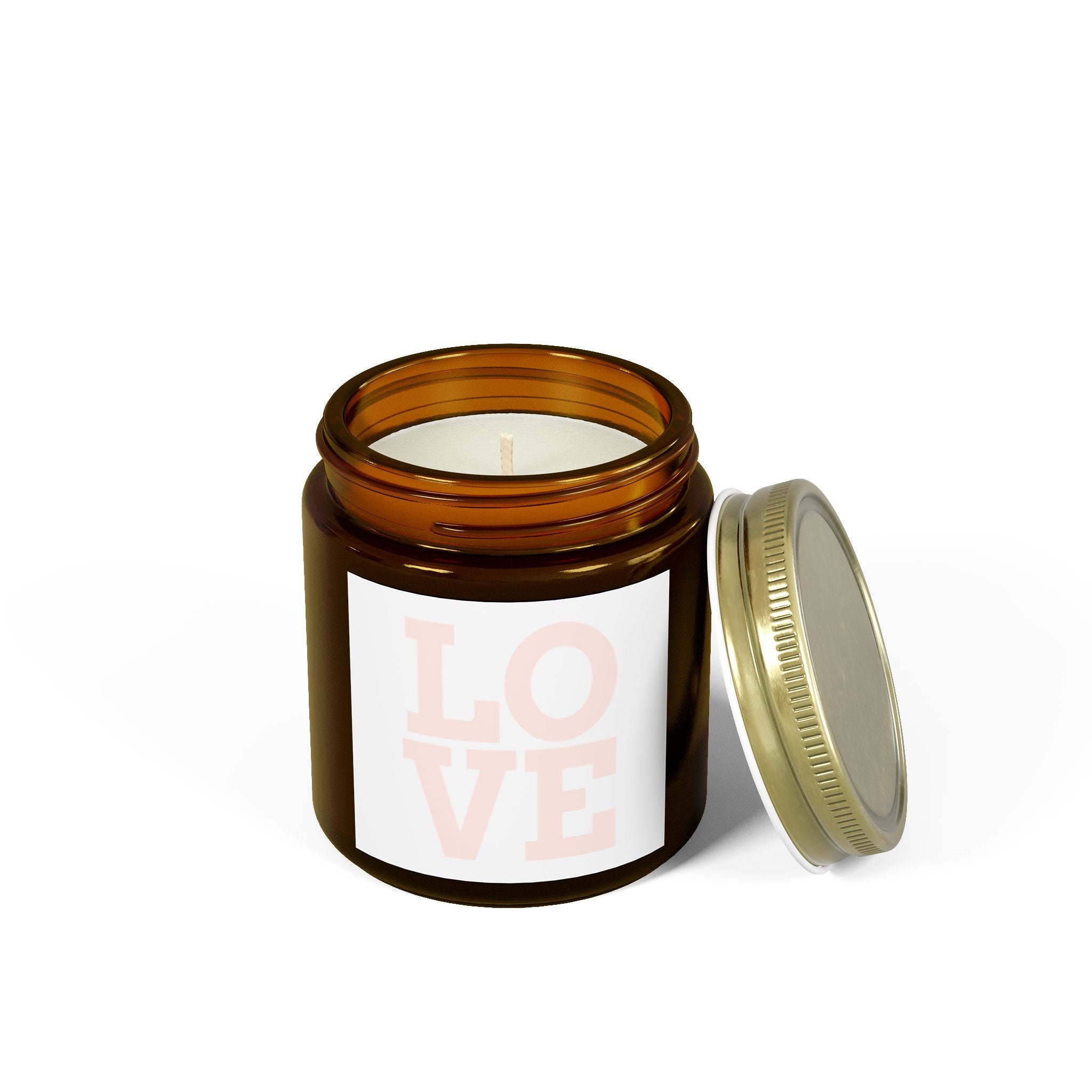 Coconut Apricot Scented Candle – Love Candle for Relaxation and Gifting
