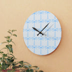 Tropical Palm Tree Acrylic Wall Clock - Modern Home Decor for Beach Lovers
