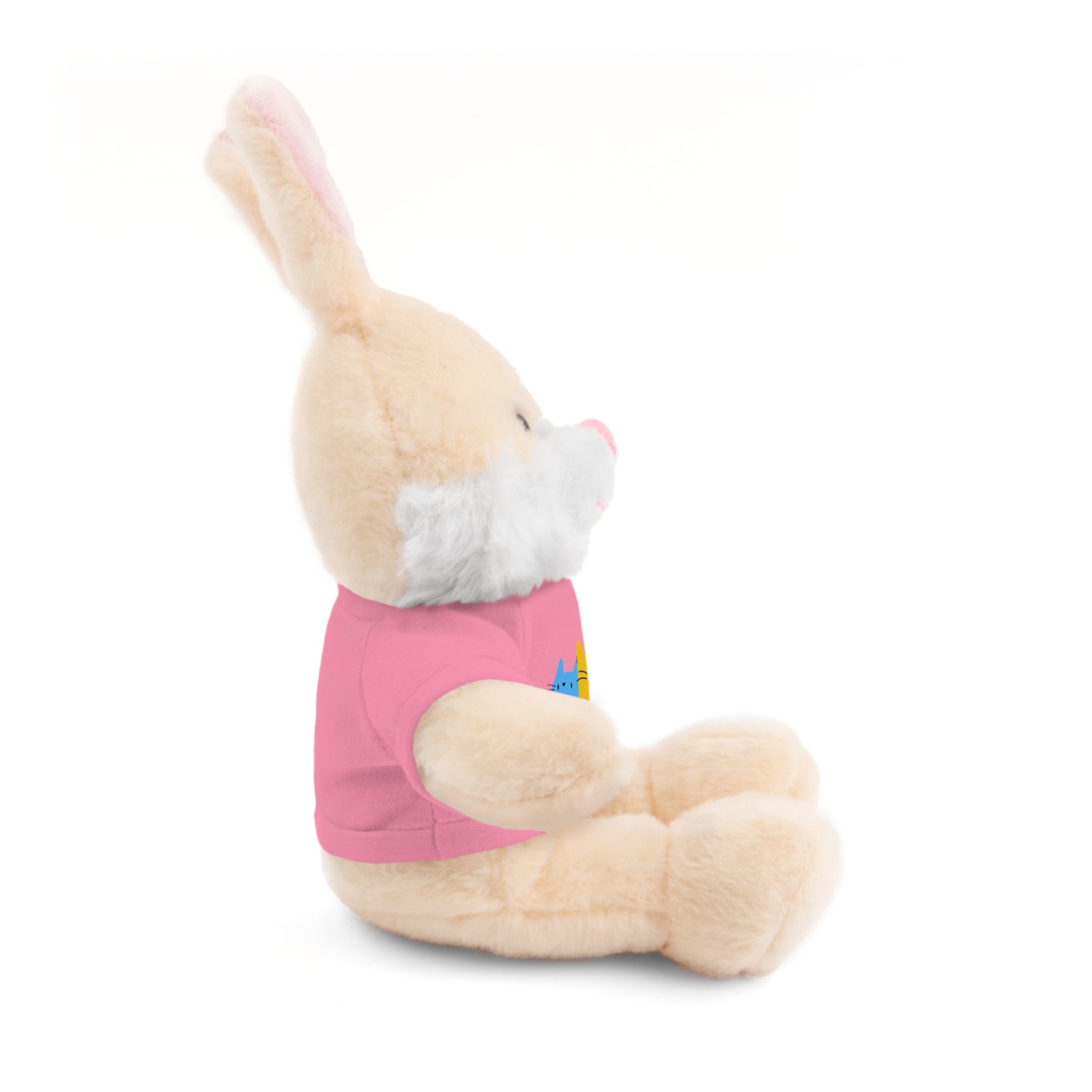 Cute Stuffed Animal with Personalized Tee - Perfect Gift for Kids!