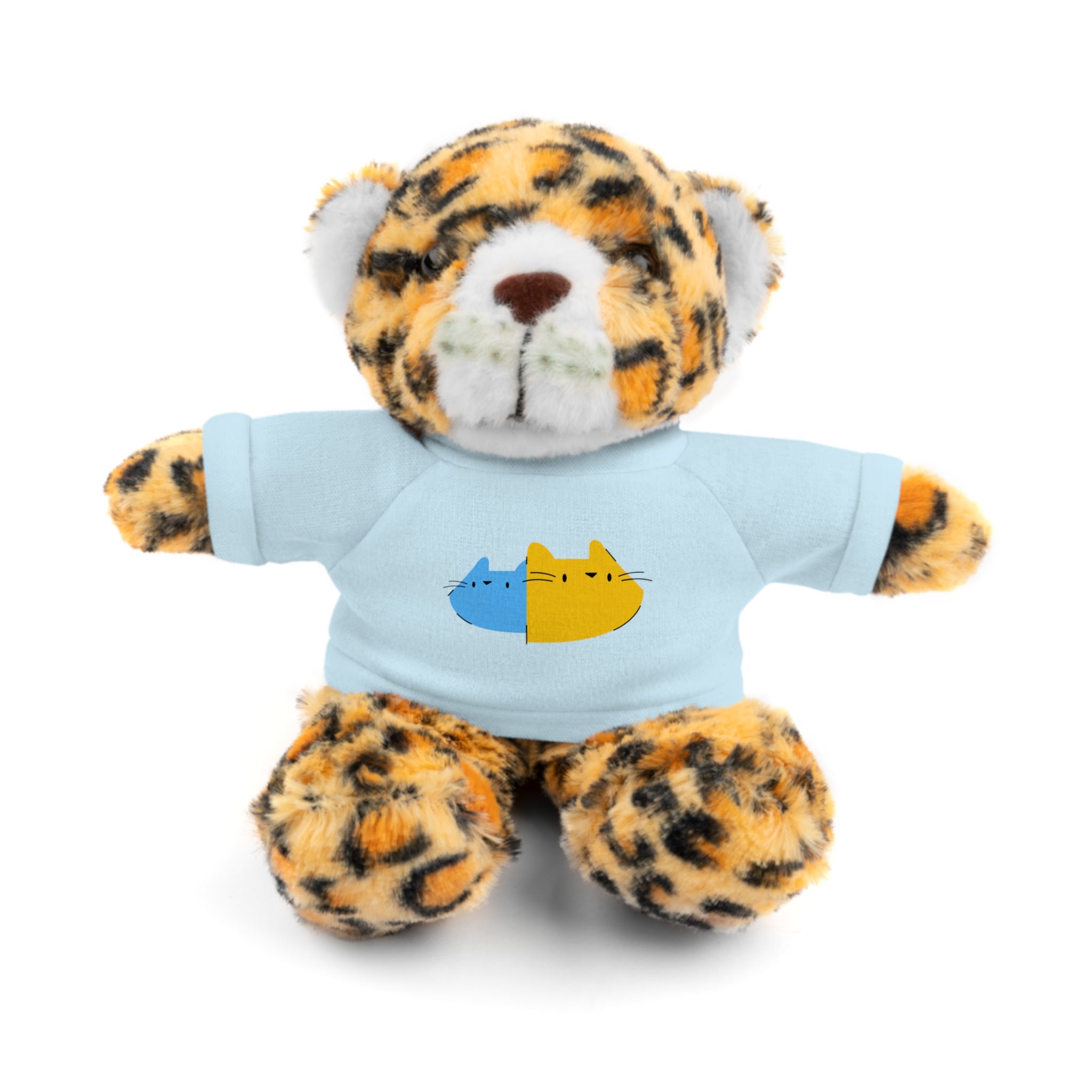 Cute Stuffed Animal with Personalized Tee - Perfect Gift for Kids!
