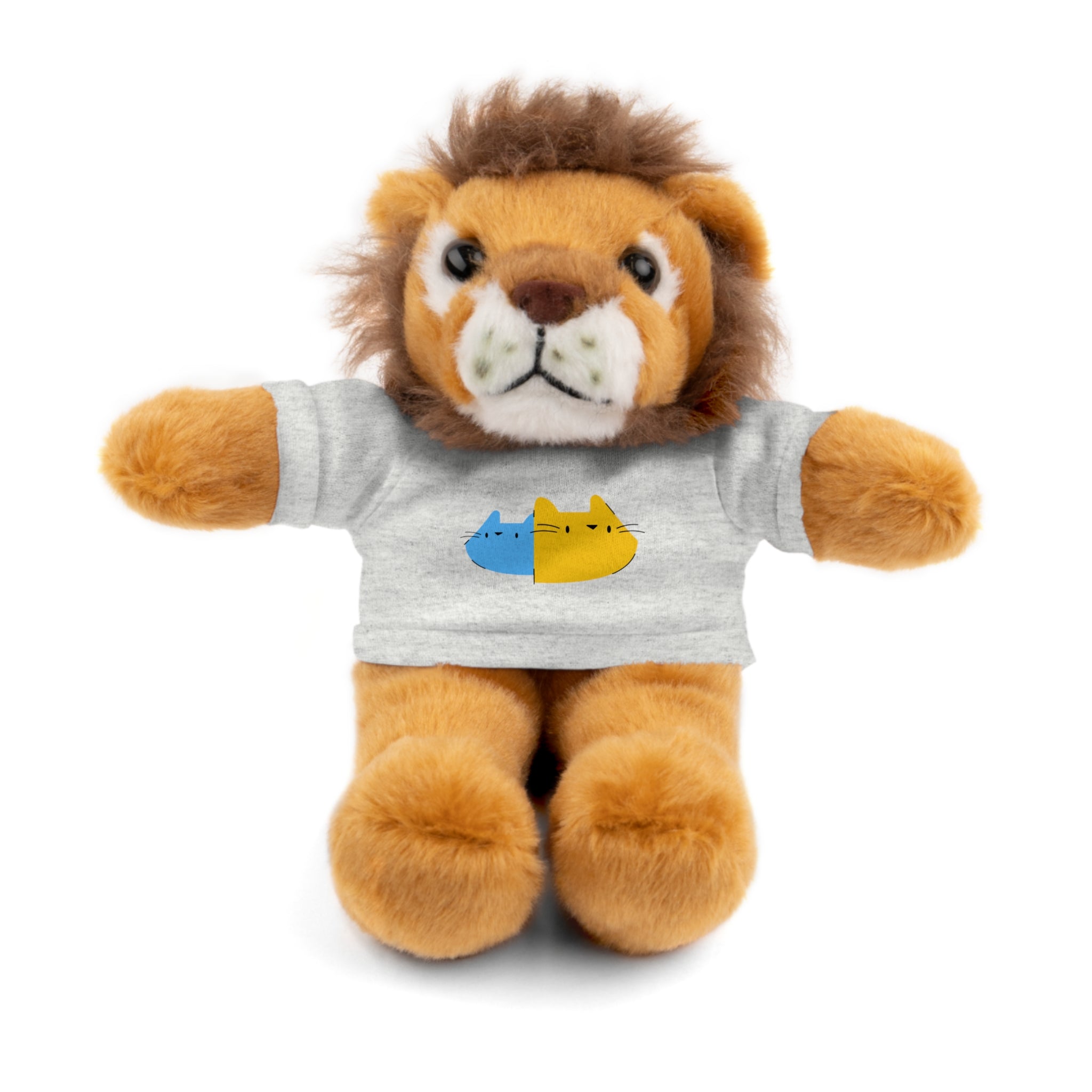 Cute Stuffed Animal with Personalized Tee - Perfect Gift for Kids!