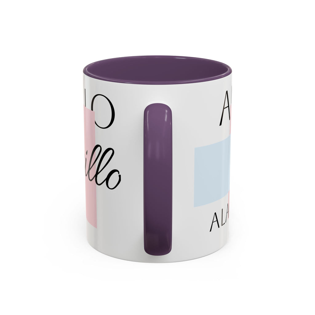 Tasse à café Accent Élégante Alacrancillo - Design Chic pour l'Inspiration Quotidienne