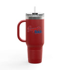 Super Dad Insulated Travel Mug - 40oz, Perfect for Dad's Daily Adventures