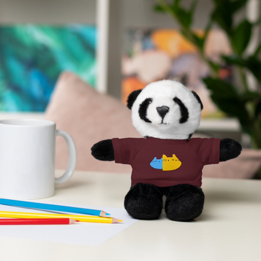 Cute Stuffed Animal with Personalized Tee - Perfect Gift for Kids!