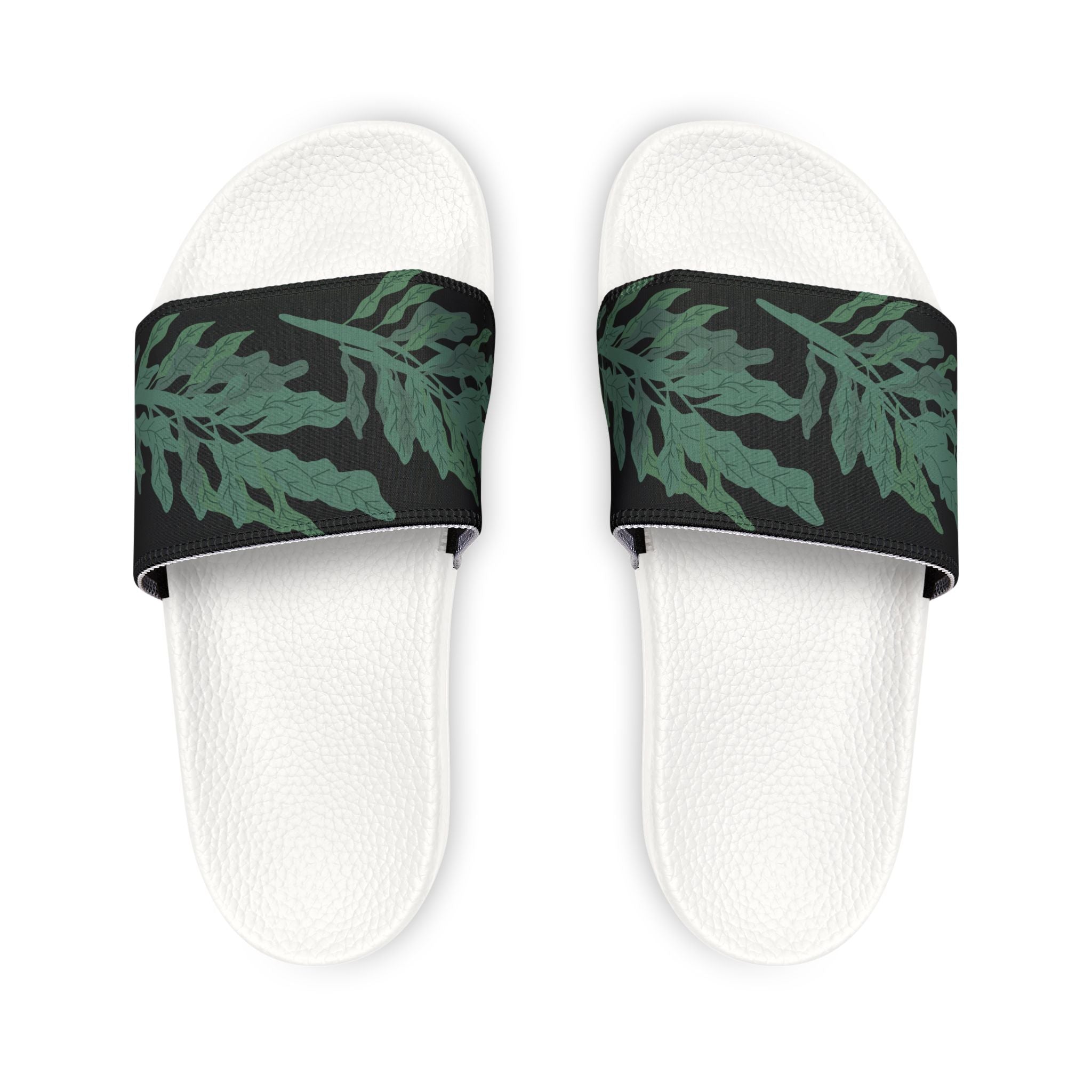 Sandales pour jeunes avec un design de dinosaure cartoon — des claquettes amusantes avec des sangles amovibles !